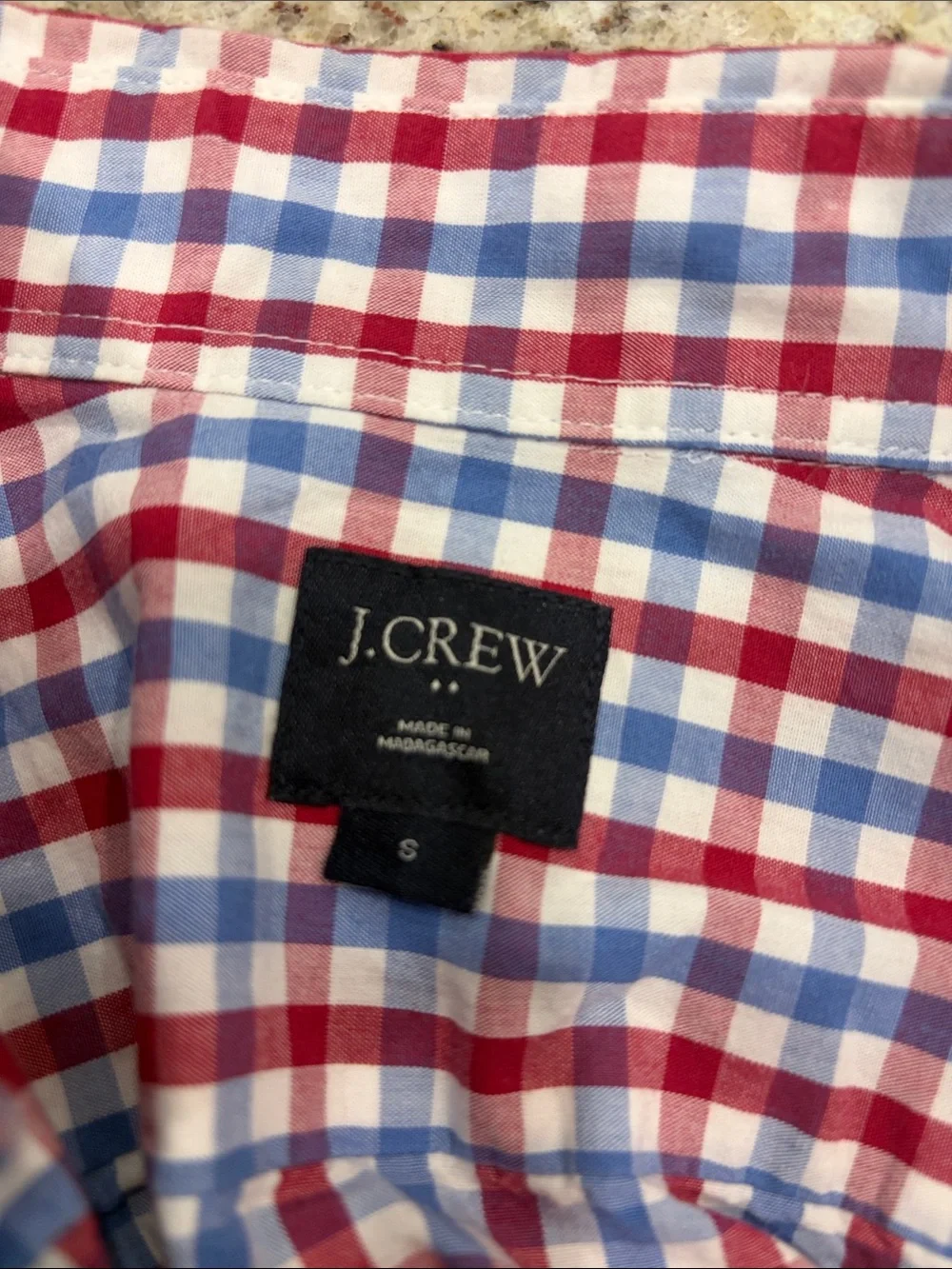 J. Crew lightweight button